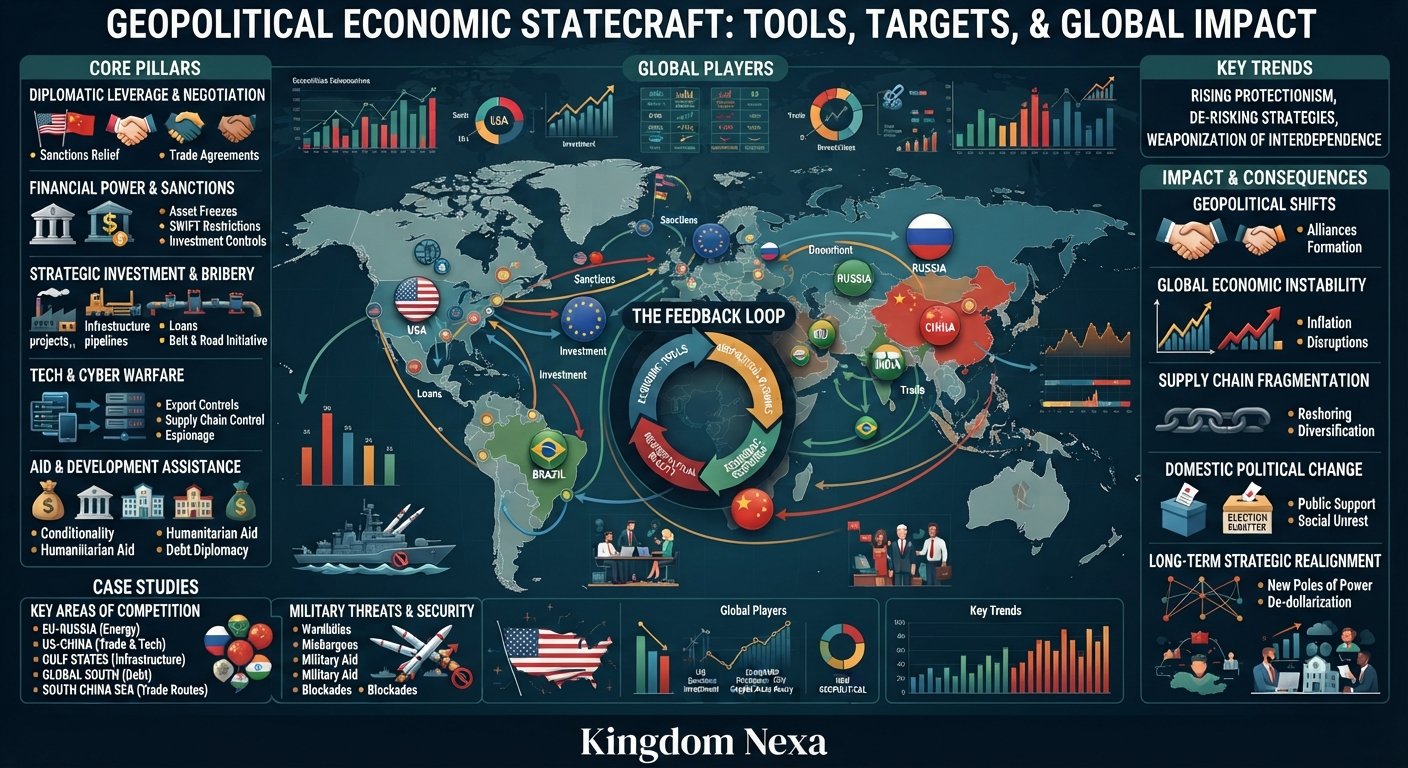 Economic Statecraft: How Countries Use Economic Power for Geopolitical Influence