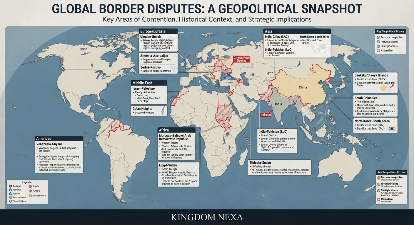 Border Disputes Around the World: Key Flashpoints