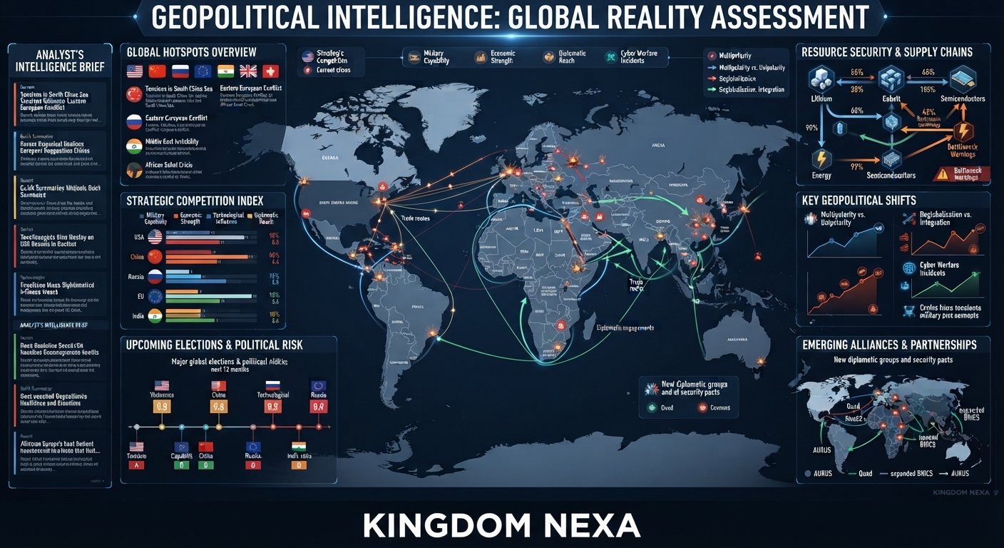 Geopolitical Intelligence: Meaning, Methods, Uses and Global Importance