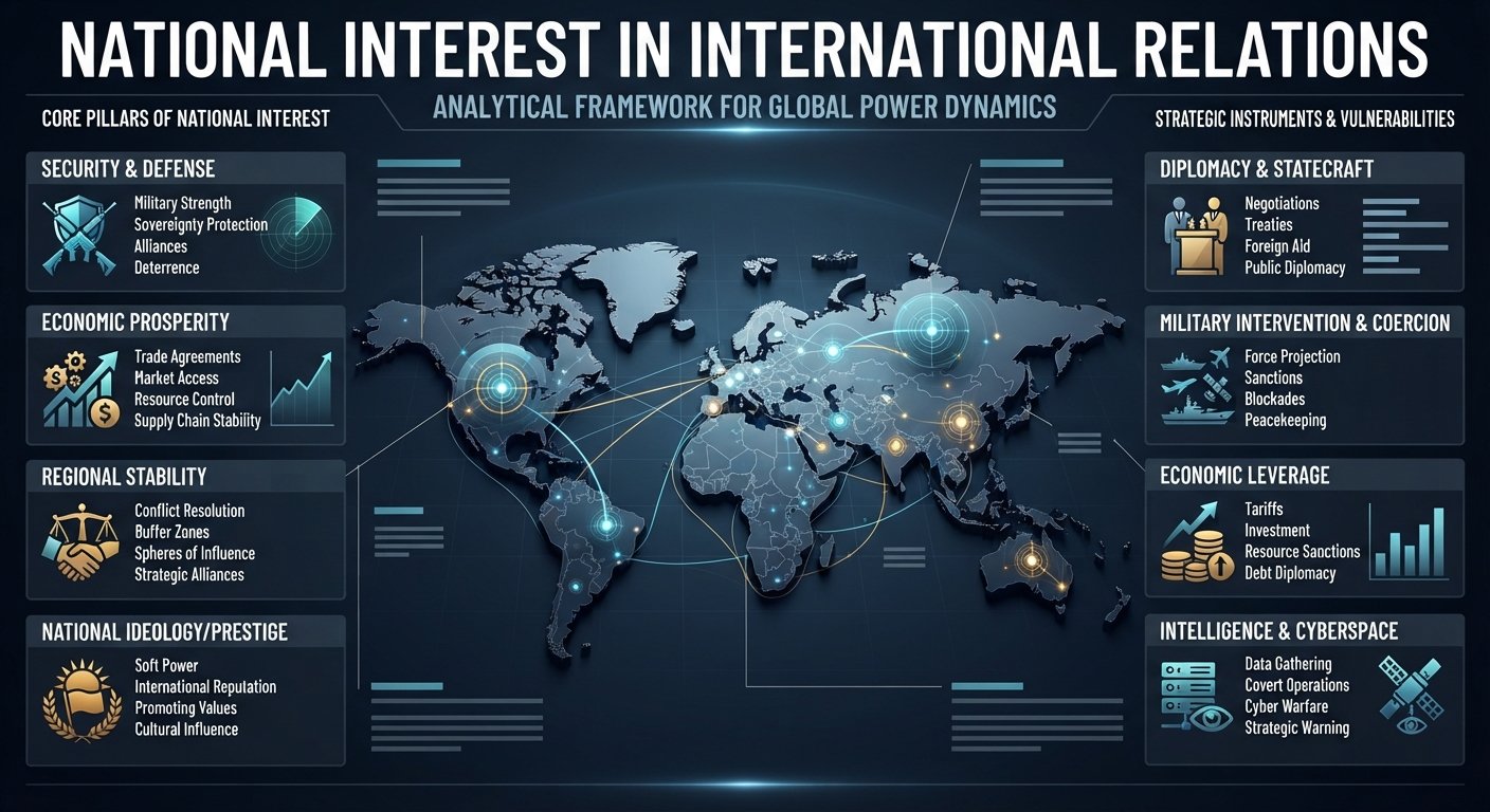 National Interest in International Relations: Meaning, Types and Importance