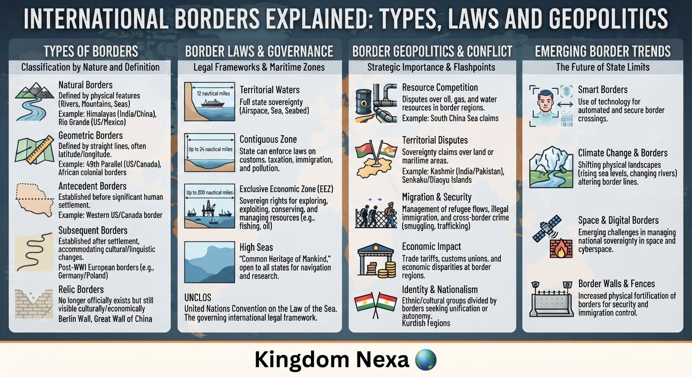 International Borders Explained: Types, Laws and Geopolitics